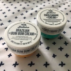 Brazilian Bum Bum and Coco Cabana Cream minis